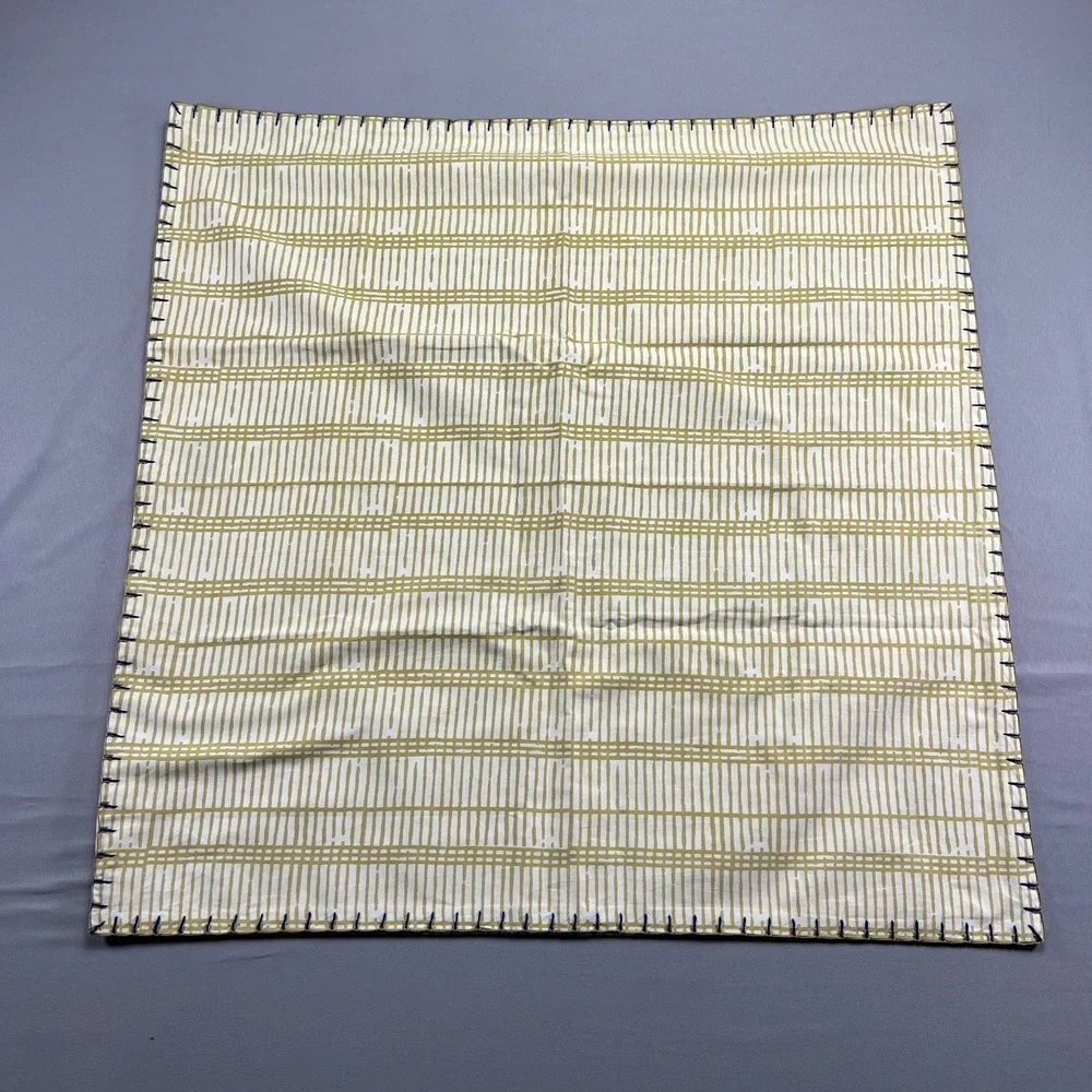 John Robshaw Textiles Euro Shams Multicolor Hand Printed 100% Cotton (26